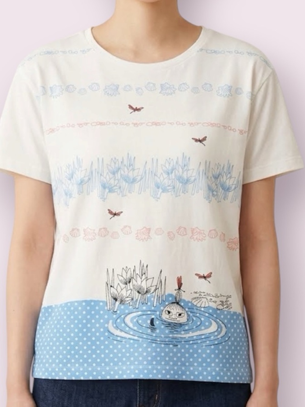 Uniqlo UT x Moomin Collab Little My Graphic Tee Shirt Size XS